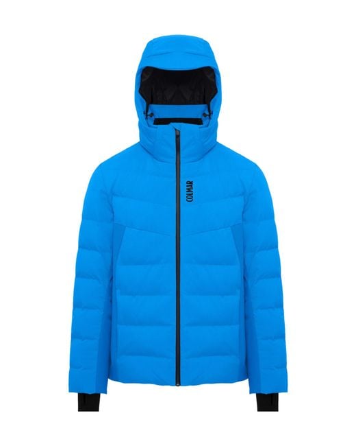 Colmar Blue Hooded Ski Jacket for men