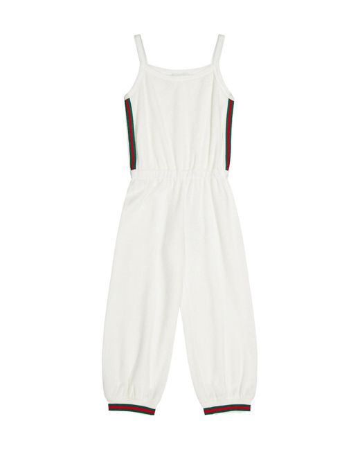 Gucci White Minimalist Versatile Jumpsuit