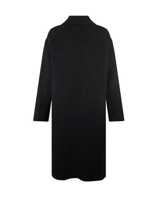 Max Mara Black Logo Coat