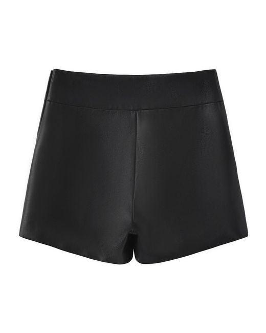 Marissa Chiara Black Button Shorts