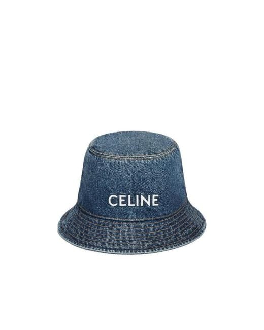 Céline Blue Bucket Hat for men