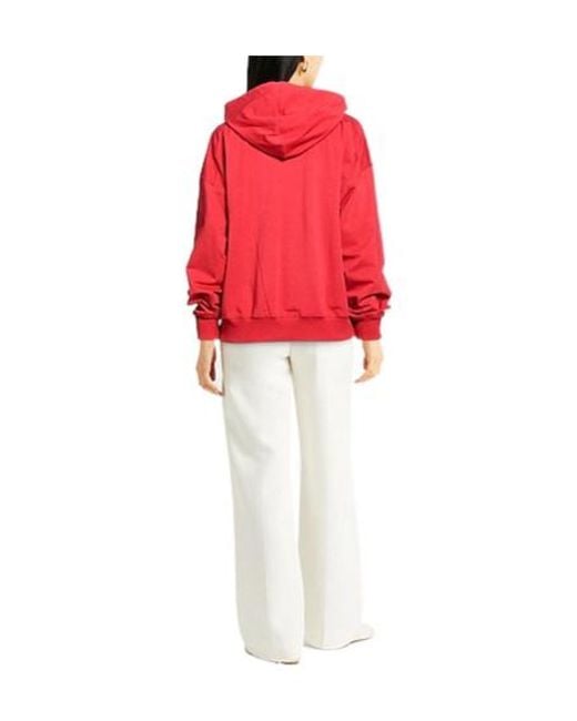 Brunello Cucinelli Red Hooded Track Jackets