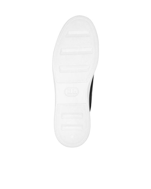 Philipp Plein Black Tonal Logo Patch Sneakers for men