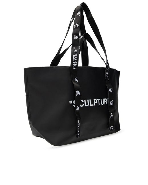 Off-White c/o Virgil Abloh Black Sculpture Tote Bag