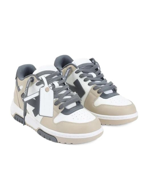 Off-White c/o Virgil Abloh White Out Of Office Lace-Up Sneakers for men