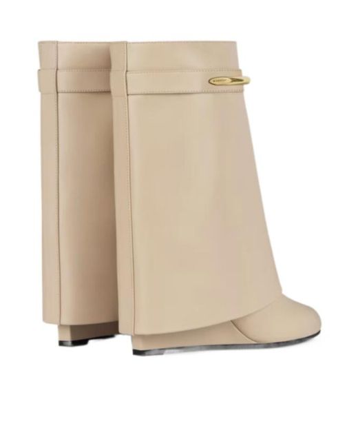 Givenchy Natural Shark Ankle Boots