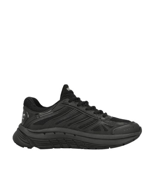 KENZO Black Pace Mesh Lace-Up Sneakers for men
