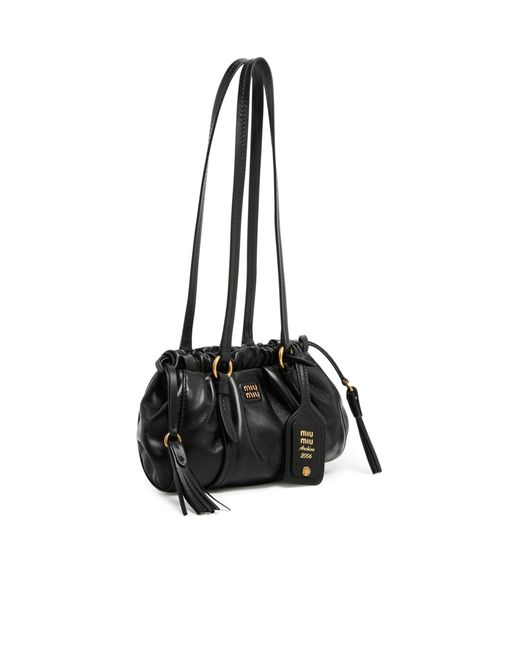 Miu Miu Black Joie Mini Shoulder Bag