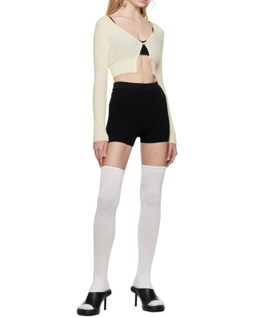 Jacquemus Black Pralu Shorts