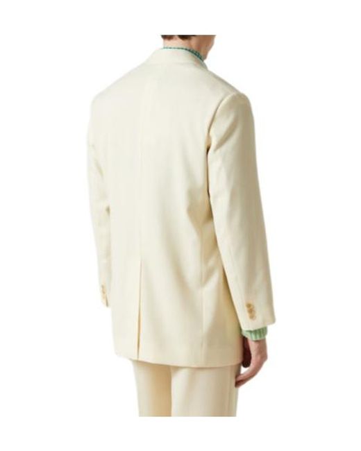 Auralee Natural Oversized Classic Suit for men