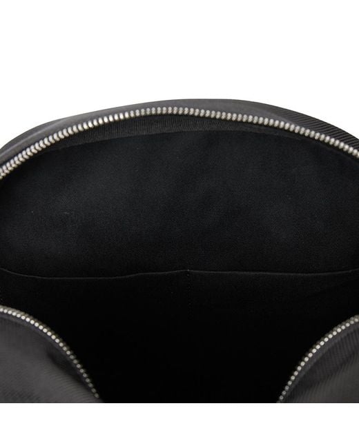 Bally Black Zippered Backpack for men