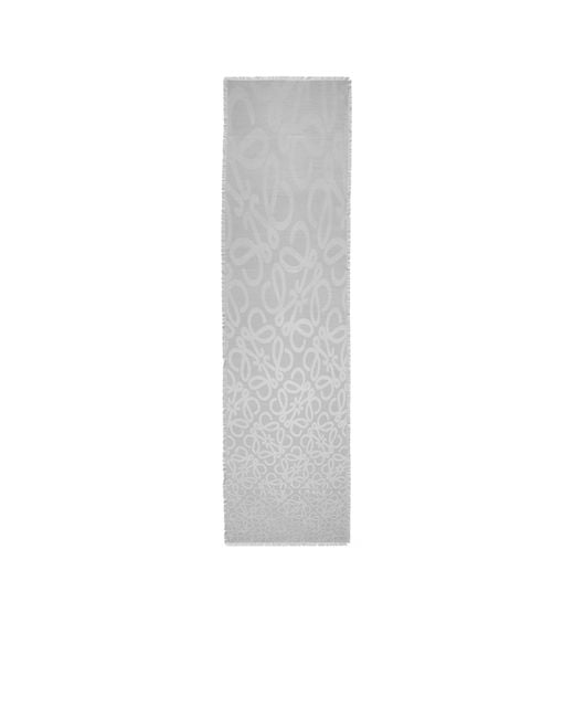 Loewe White Scarf