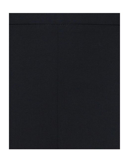 Marni Black Solid Color Casual Trousers