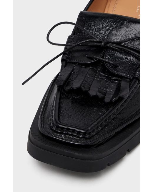 Maison Margiela Black Level Fringed Loafer for men