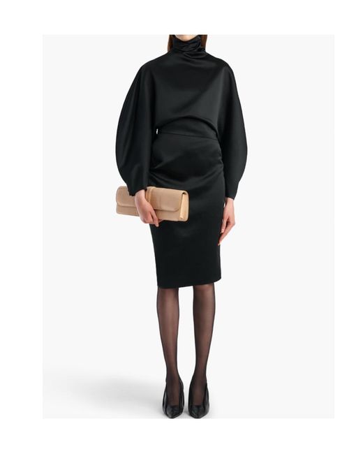 Khaite Black Harlin Dress