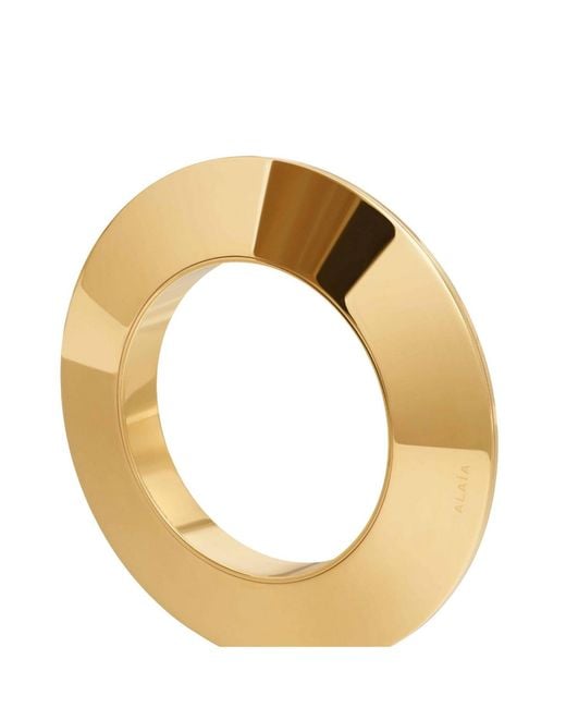 Alaïa Metallic Blade Bangle