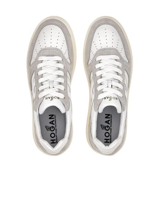 Hogan White H630 Low-Top Sneakers for men