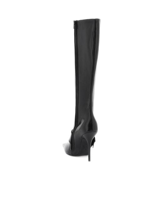 Balenciaga Black Pointed Boots