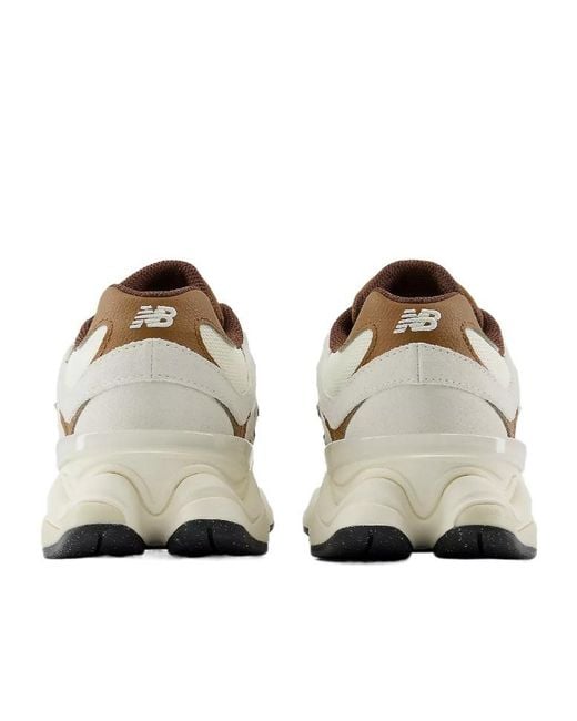 New Balance White 9060 Sneakers for men