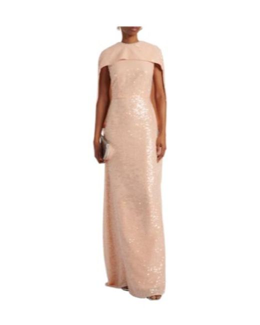 Erdem Multicolor Sequined Chiffon Gown