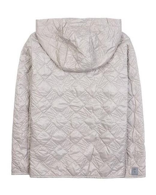 Max Mara Gray Hooded Jacket