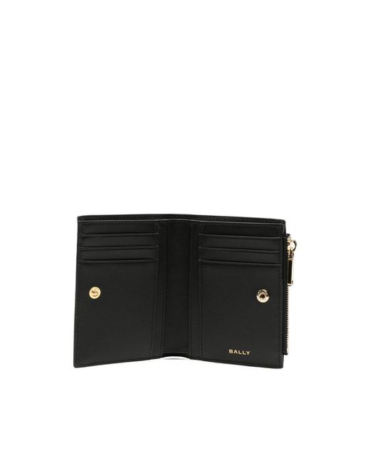 Bally Black Zip Wallet