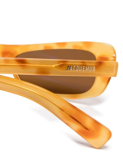 Jacquemus Natural Full Frame Sunglasses for men