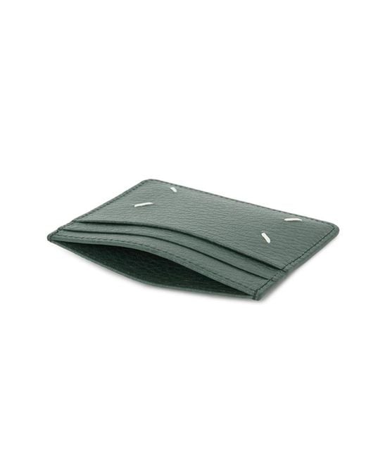 Maison Margiela Natural Four Stitches Card Holder for men