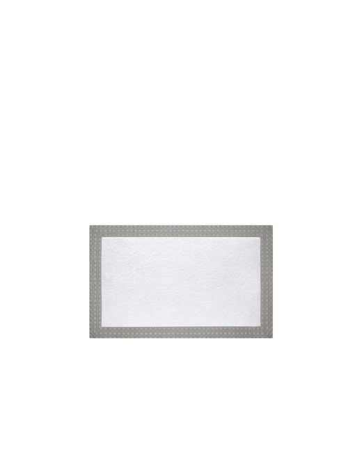 Dior White Bath Mat