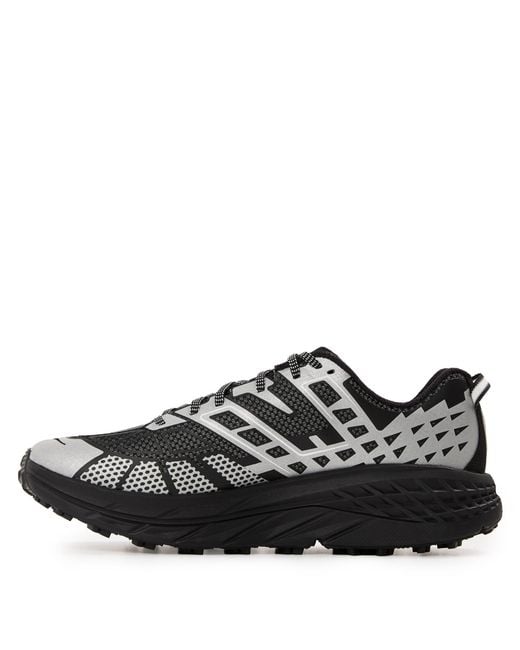 Hoka One One Black Trail Running Shoes for men