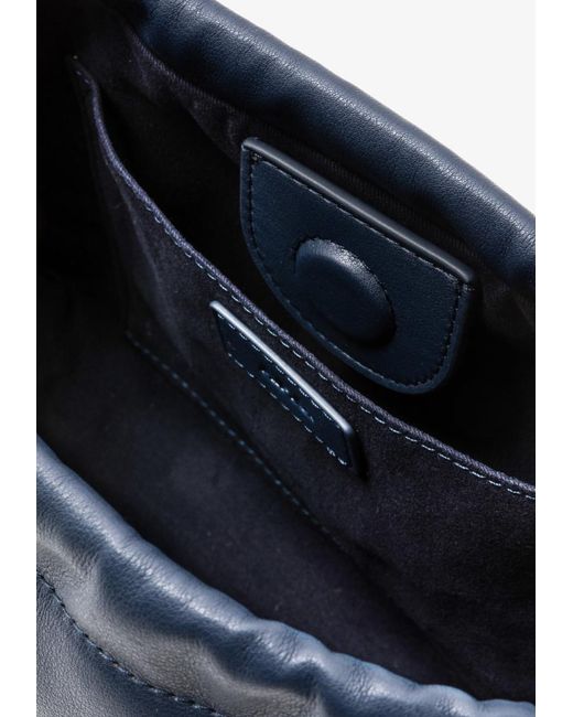 A.P.C. Blue Mini Ninon Shoulder Bag