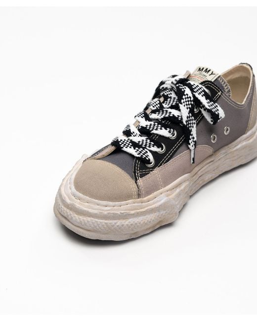 Maison Mihara Yasuhiro Multicolor Lace-Up Casual Shoes for men