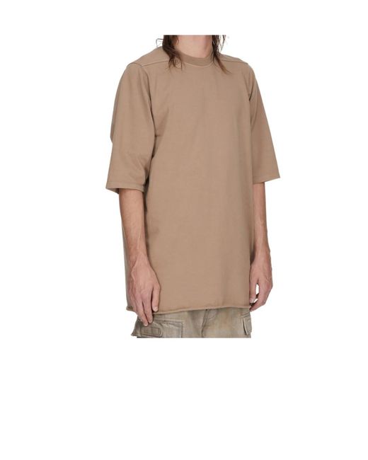 Rick Owens Brown Jumbo Ss T for men