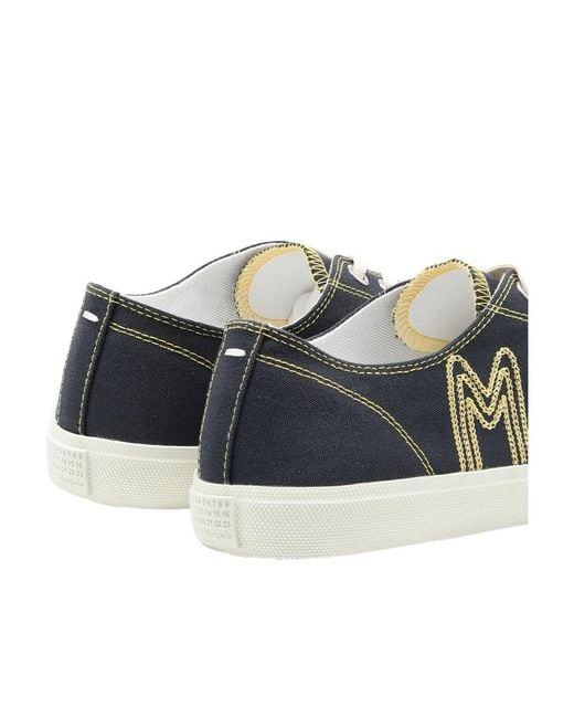 Maison Margiela Multicolor Tabi Embroidered Logo Sneakers for men