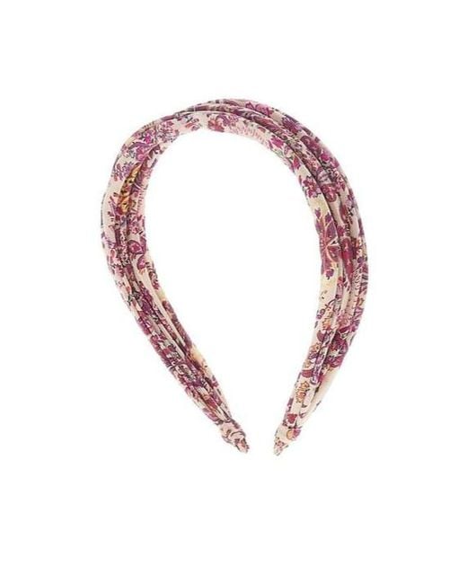 Etro Pink Pattern Hair Band