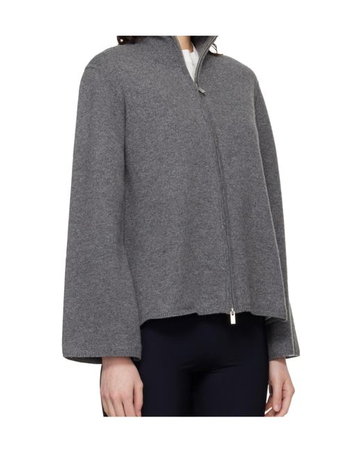 Loulou de Saison Gray Long-Sleeved Cardigan