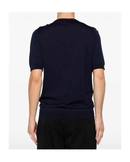 Roberto Collina Black Short-Sleeve T-Shirt for men