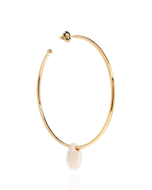 Isabel Marant Metallic Hoop Earrings
