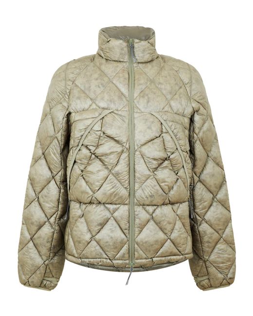 Roa Green Solid Quilted Jacket for men