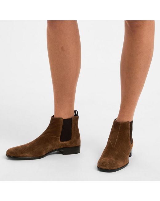 Prada Brown Chelsea Boot Ld62