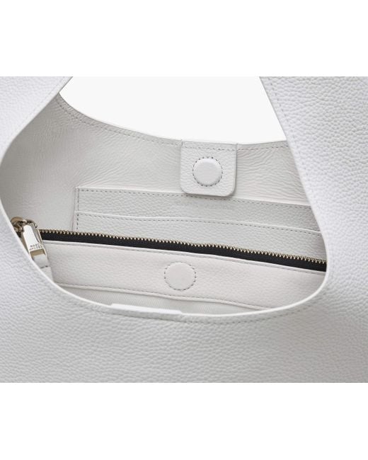 Marc Jacobs Gray The Sack Leather Hobo Bag