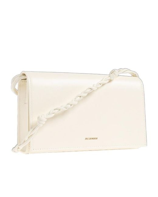 Jil Sander Natural Tangle Shoulder Bag