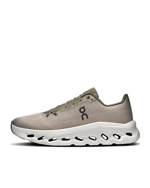 On Shoes Gray Cloudtilt Lace-Up Sneakers for men