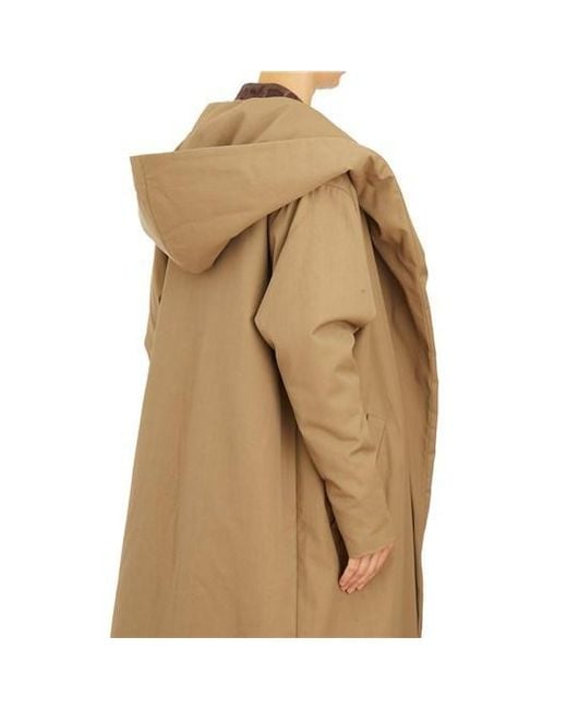 Uma Wang Natural Long-Sleeved Cardigan Coat