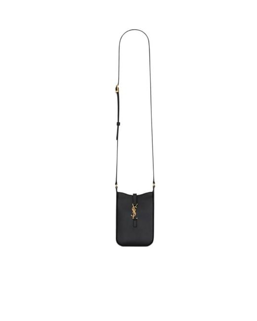 Saint Laurent White Le 5 À 7 Mini Shoulder Bag