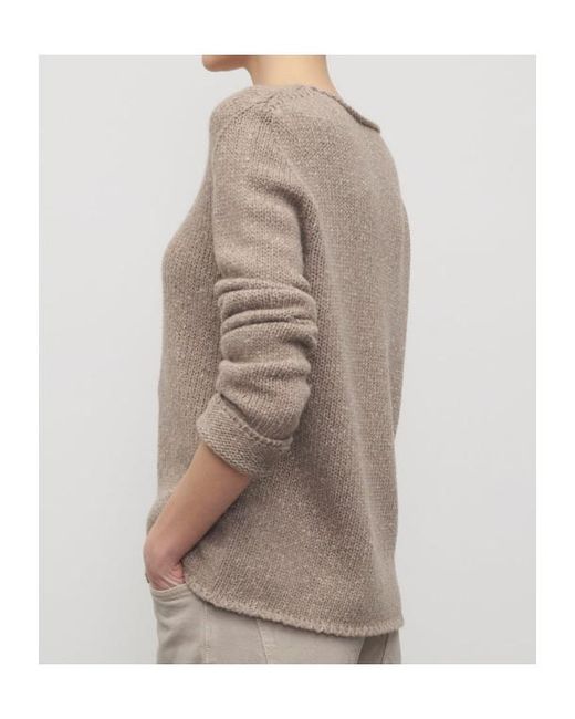 The Row Brown Nitha Sweater