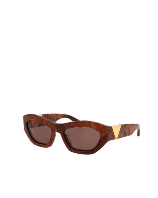 Bottega Veneta Multicolor Eyewear Geometric Frame Sunglasses