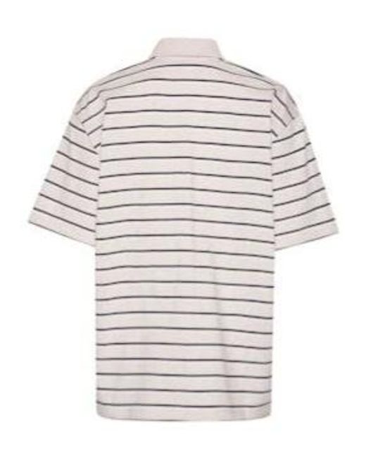ROTATE BIRGER CHRISTENSEN White Polo Shirt Jersey