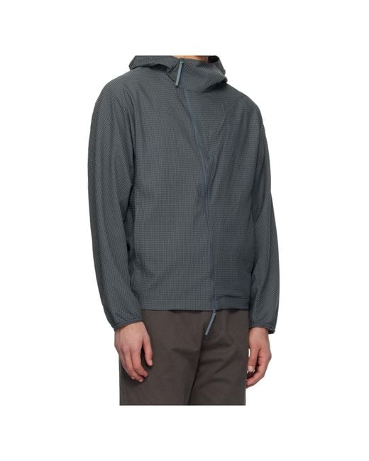 Post Archive Faction PAF Gray Long-Sleeved Casual Jacket for men