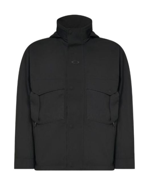 Oakley Black Wired Mtn Utility Jacket for men